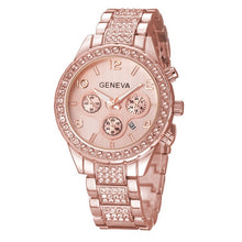 Load image into Gallery viewer, Women  Watches Stainless Steel Exquisite Watch Women Rhinestone Luxury Casual Quartz Watch Relojes Mujer 2019 New Arrivals 876